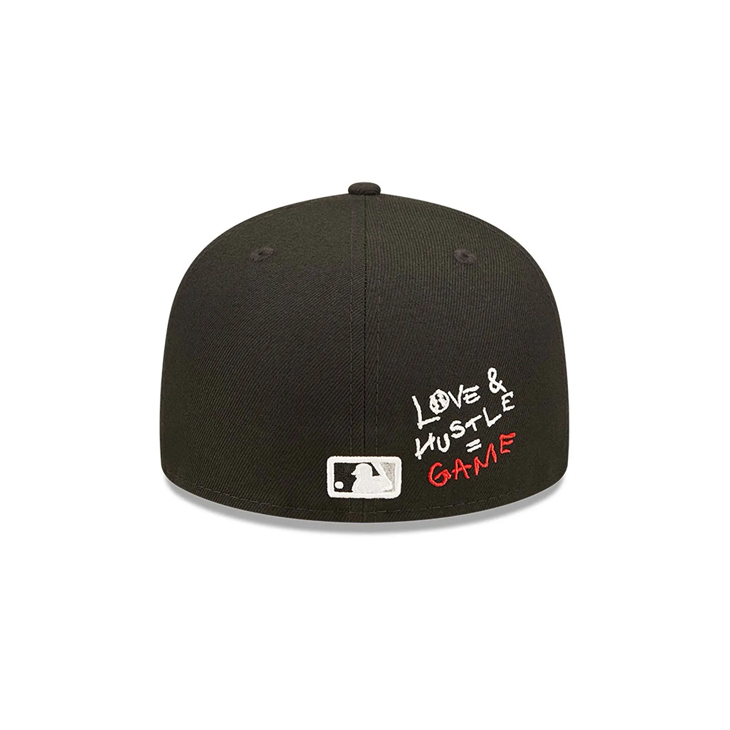 [60243674] Chicago White Sox 05 WS "Team Heart" Black 59FIFTY Mens Fitted Hat