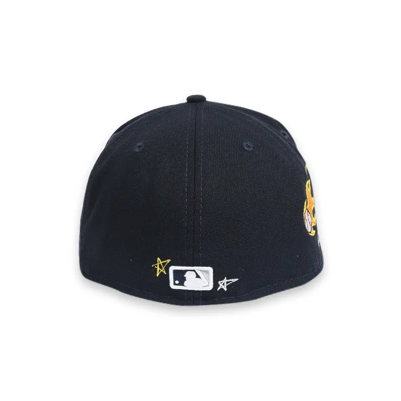 [60243726] New York Yankees "Scribble" Navy 59FIFTY Men's Fitted Hat