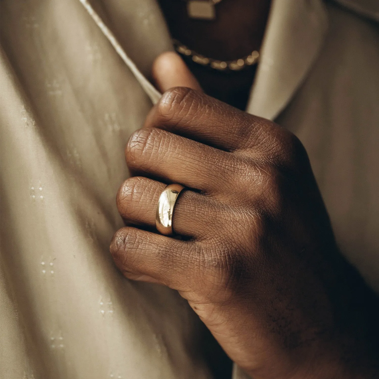 6mm Half-Round Band with Comfort Fit