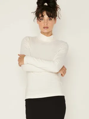 Bamboo Fitted Skivvy 2.0 - Cream