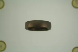 Comfort-Fit Satin Plain Metal Band