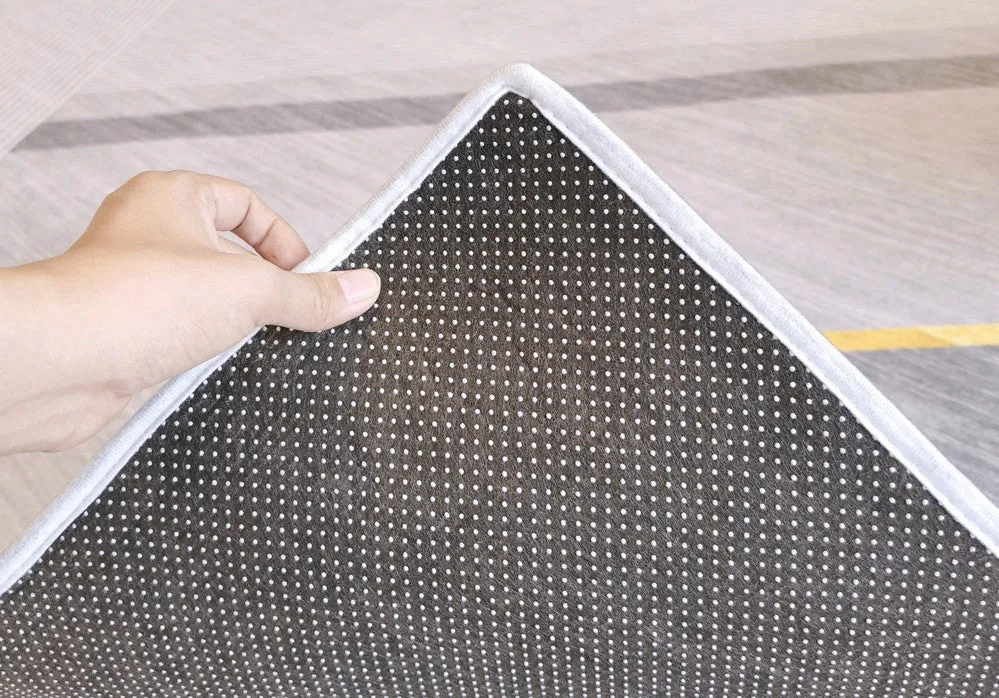Dining Room Geometric Modern Rugs, Gray Contemporary Modern Rugs for Office, Bedroom Modern Rugs, Extra Large Modern Rugs for Living Room