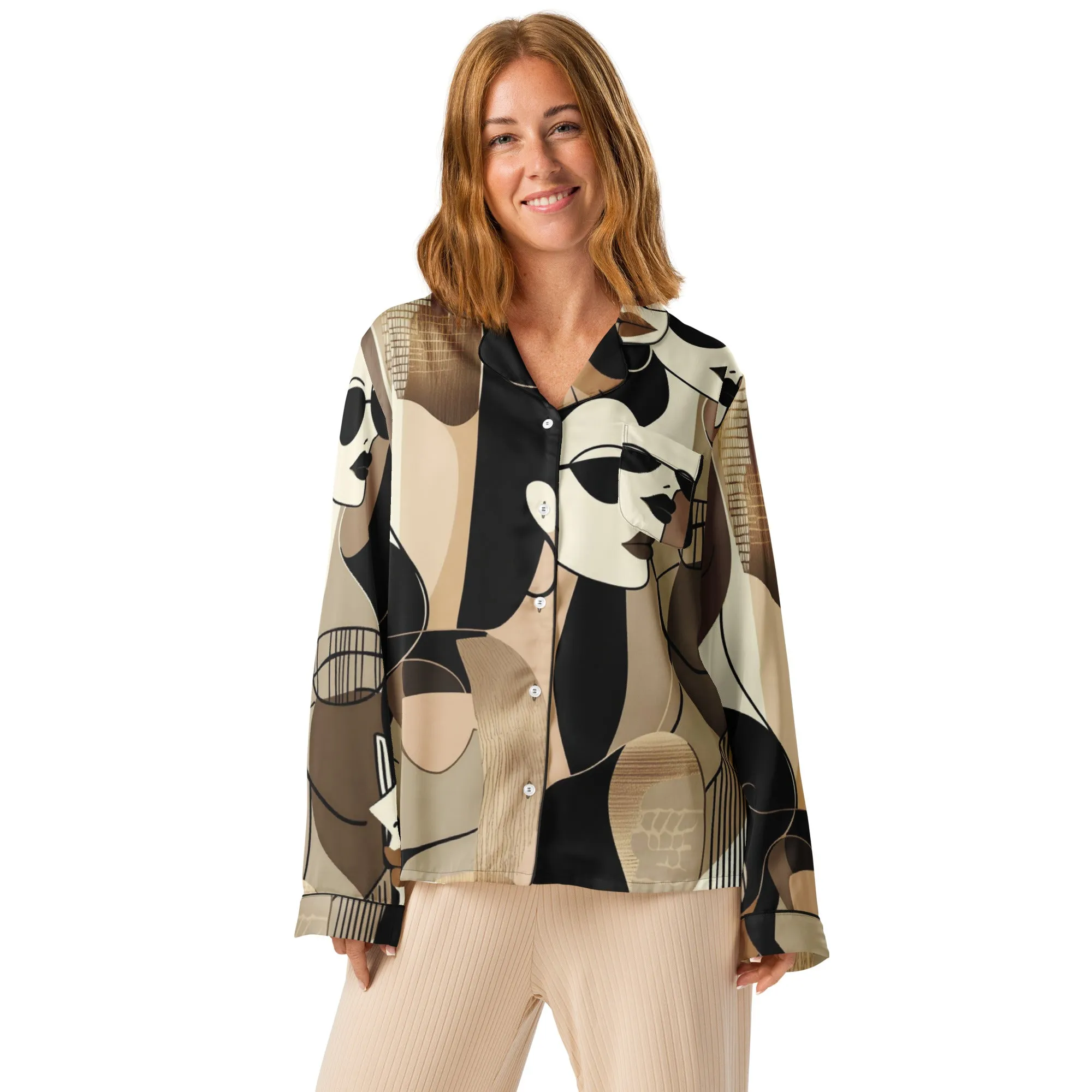 DUO MODERN "The Collective" Women’s Luxe Pajama Top