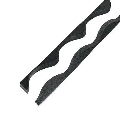 Fillers to Fit 41/1000 Cladco Tileform Profile Supaseal (25mm) Black with 6mm Base (Pack of 2)