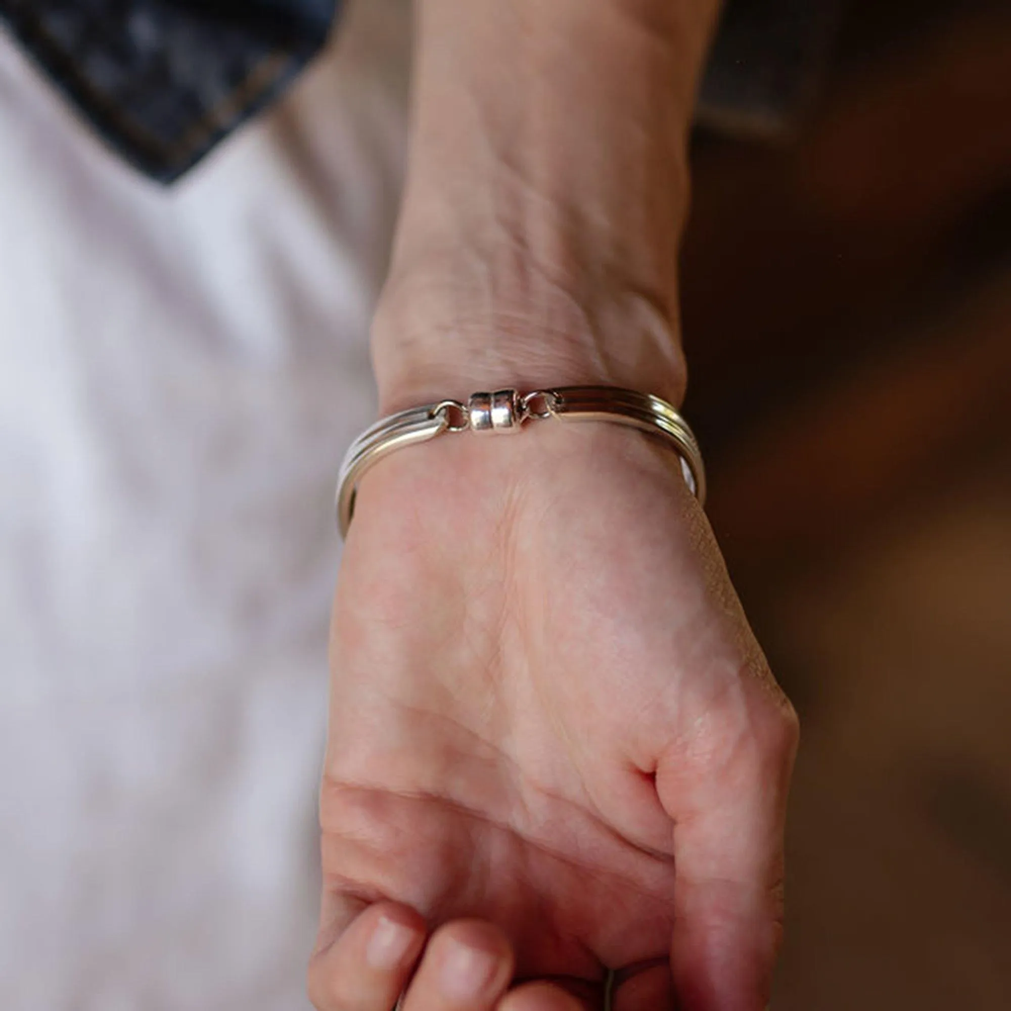 First Love 1937 Silverware Bracelet