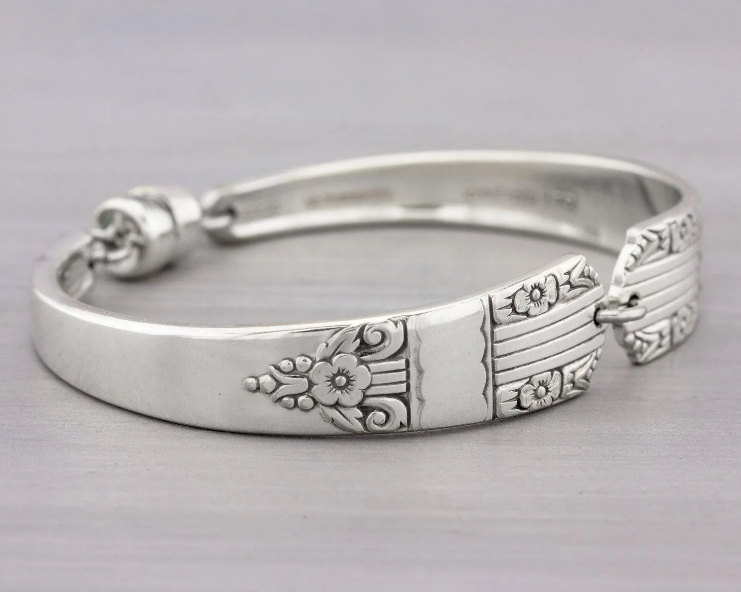 Harmony 1938 Antique Silverware Bracelet
