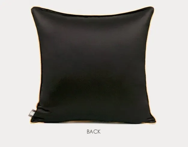 Large Black Yellow Modern Pillows, Modern Throw Pillows for Couch, Decorative Modern Sofa Pillows, Modern Simple Throw Pillows for Living Room
