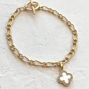 Modern Twist Clover Bracelet