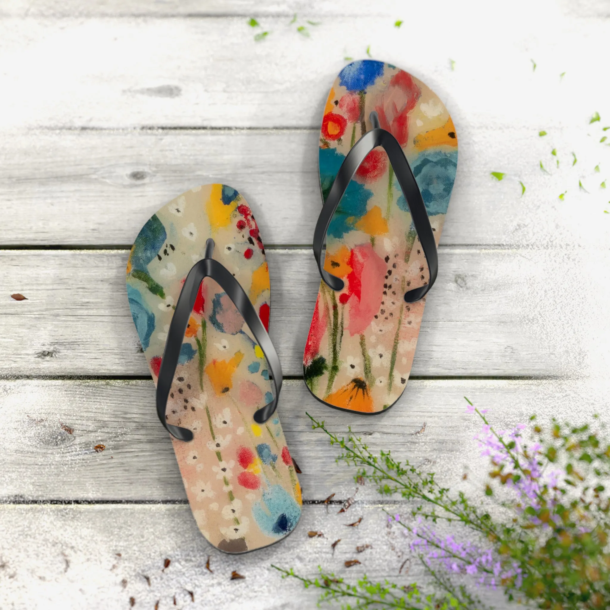 Old Modern Flip Flops