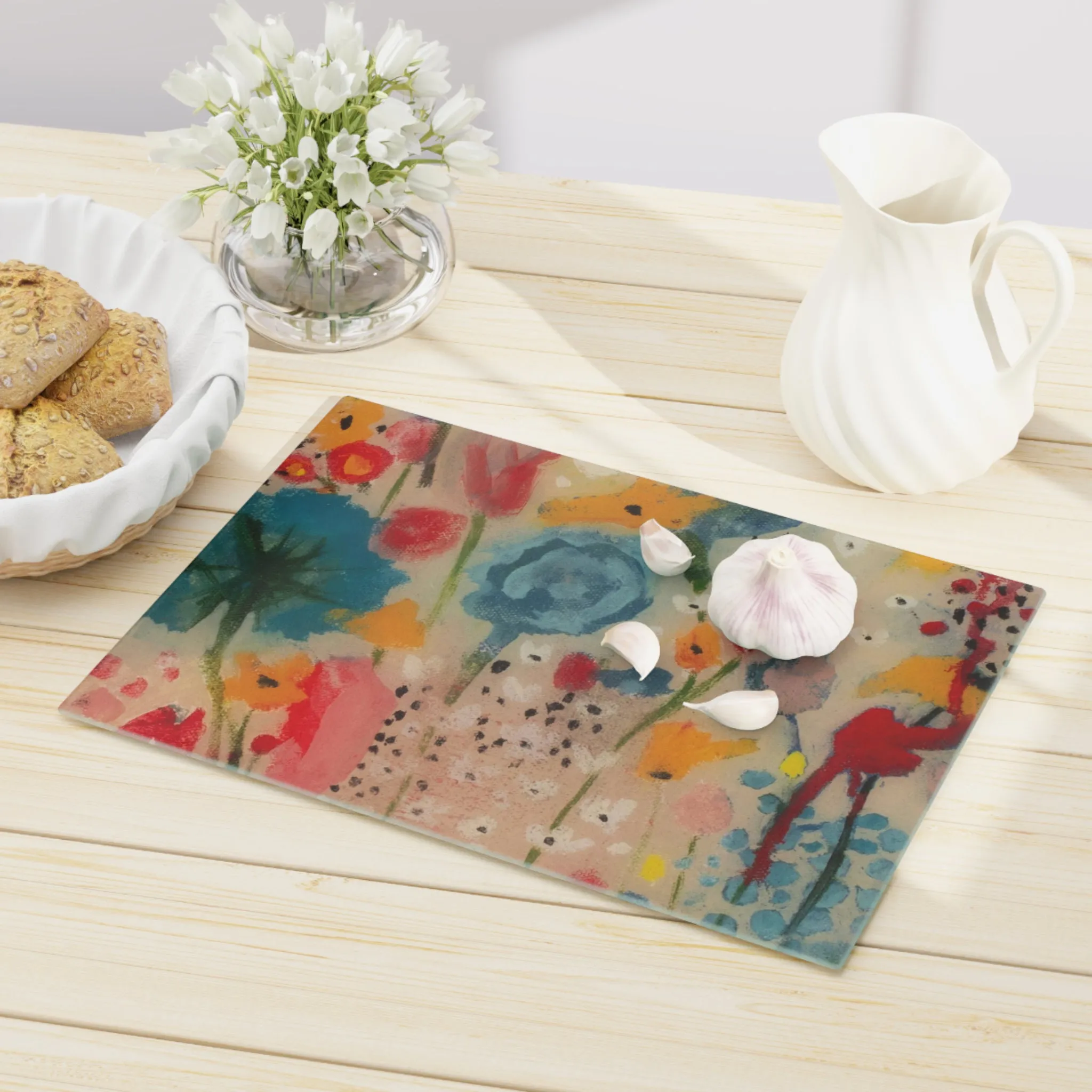 Old Modern Glass Tray