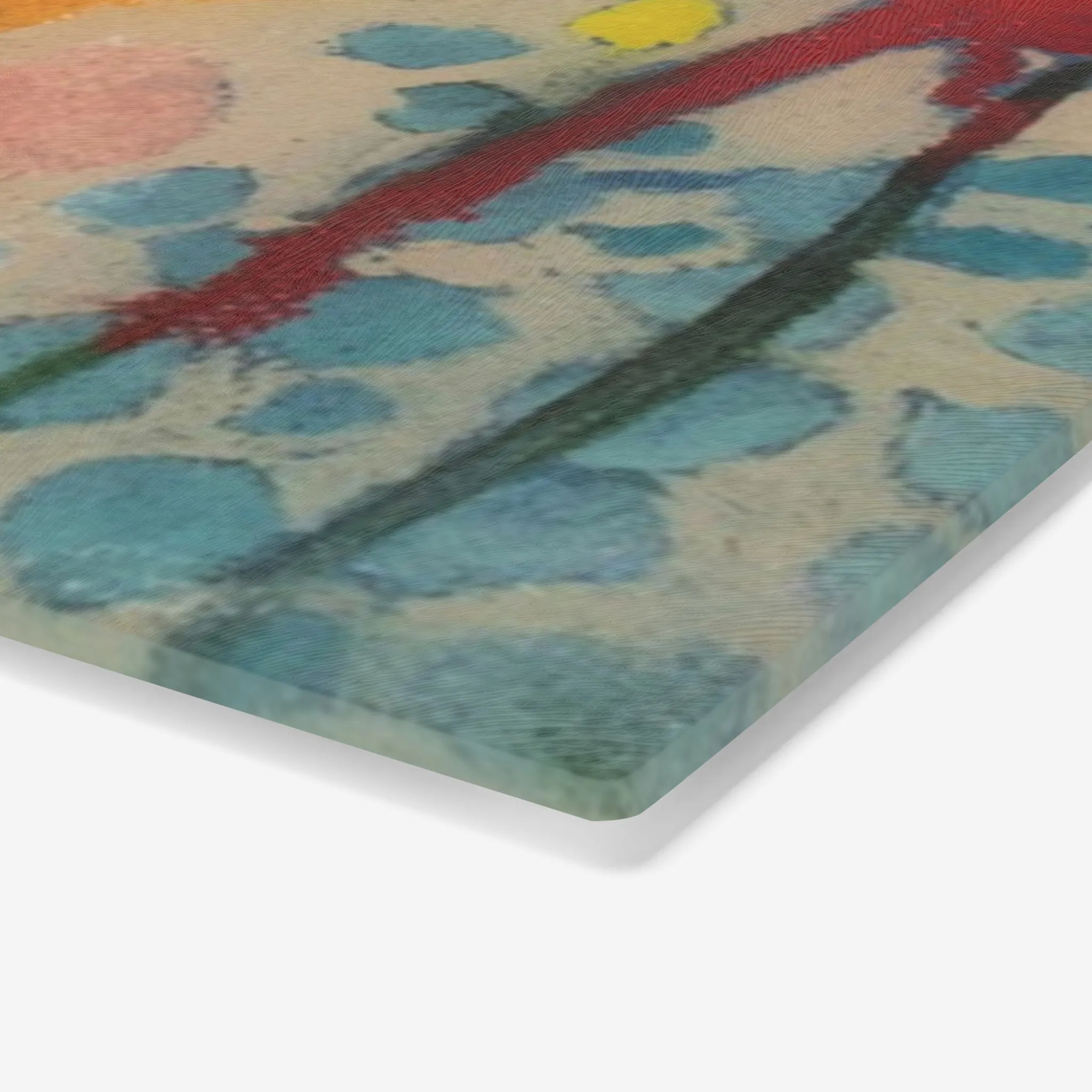 Old Modern Glass Tray
