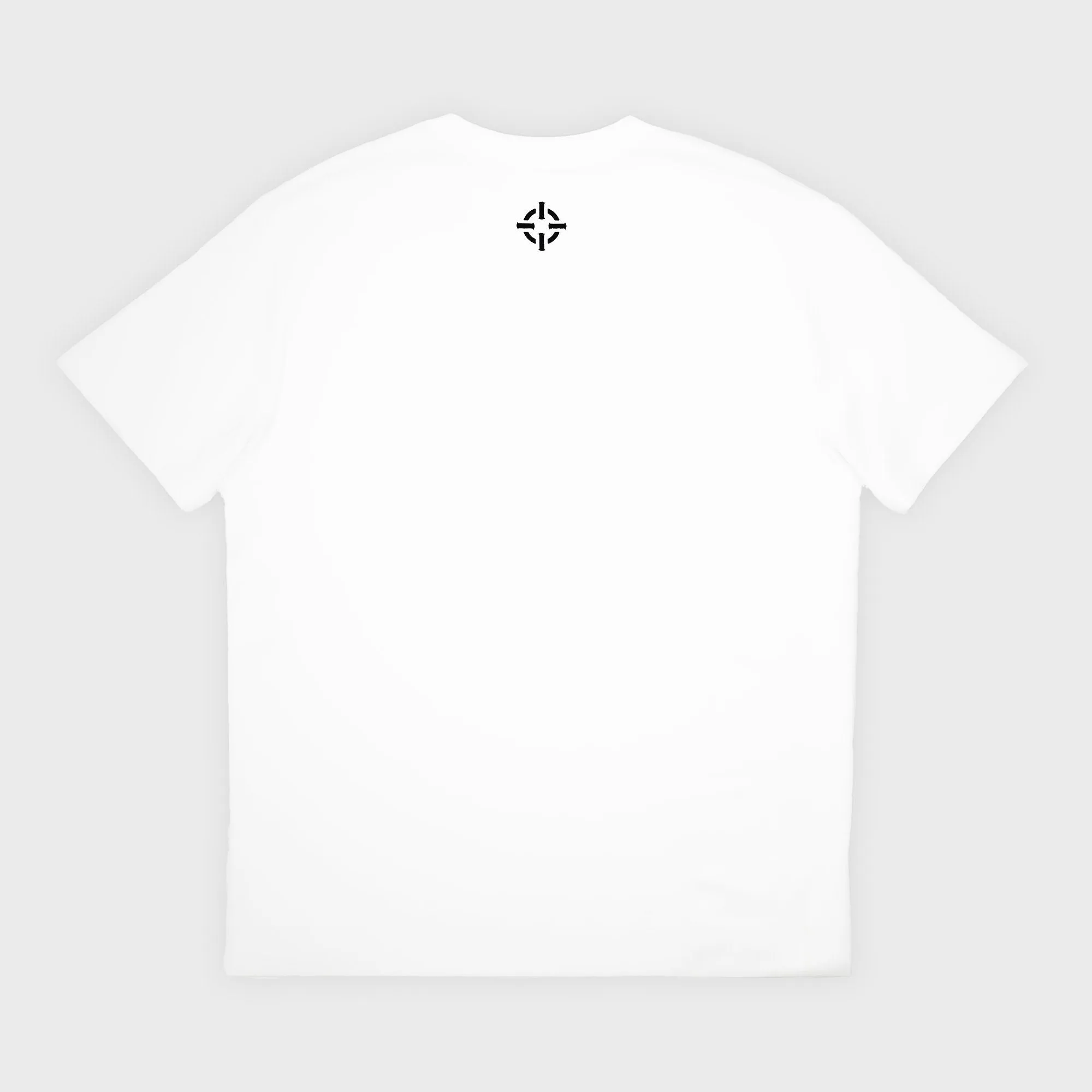 PROPER CURVED FITTED TEE WHITE